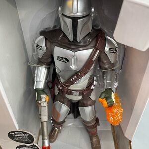 Star Wars The Mandalorian Talking Action Figure 13” Real Movie Phrases Lights